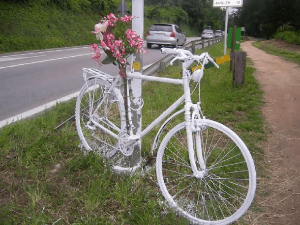 bici blanca